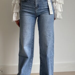 Wide leg jeans "Shine"